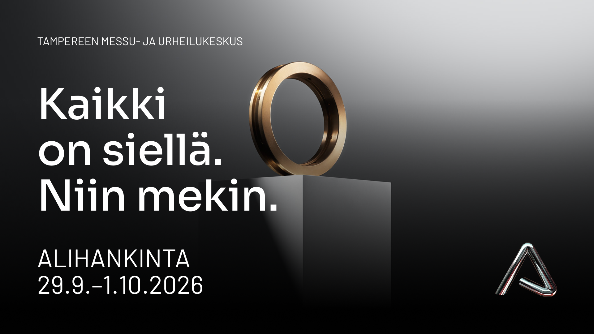 Alihankinta 2026 -messujen mainoskuva tekstillä.